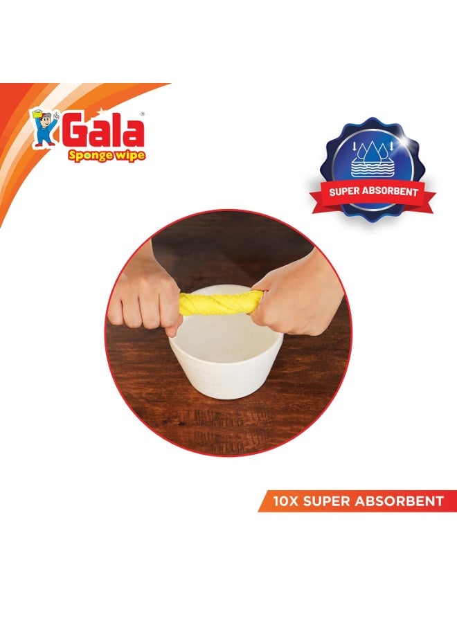 Gala Sponge Wipe for Kitchen 5 Pcs Pack (Multipurpose) (148995) - Image 5